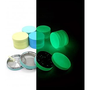 Moledor Fluorescente Grinder 4 Pisos 420 Brilla En Oscuridad